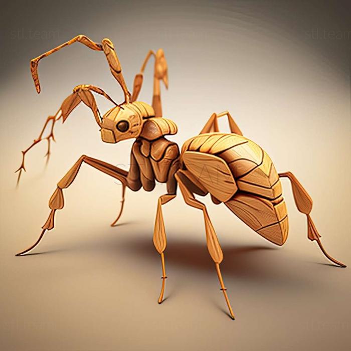 3D модель Myrmica brevispinosa (STL)